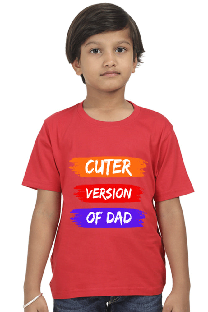 Kids Boys Cotton Tshirt  ( QK_T_RD2)