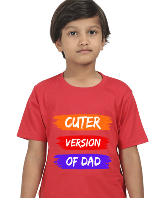 Kids Boys Cotton Tshirt  ( QK_T_RD2)