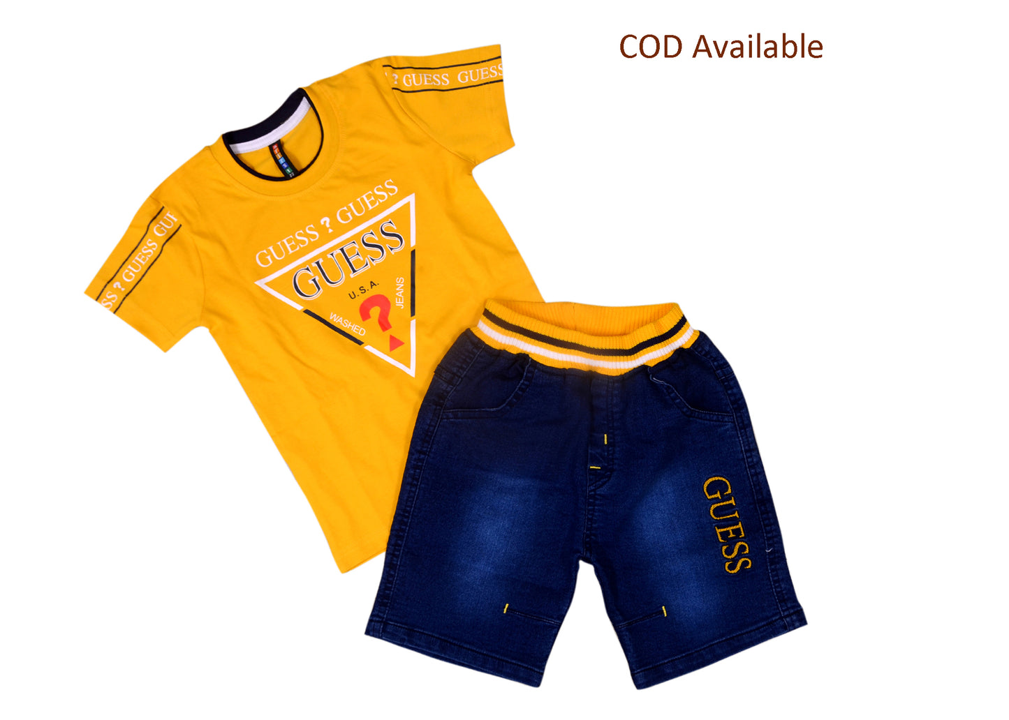 Summer Clothing Set with Tshirt and Shorts for boys ( SK5_2 )