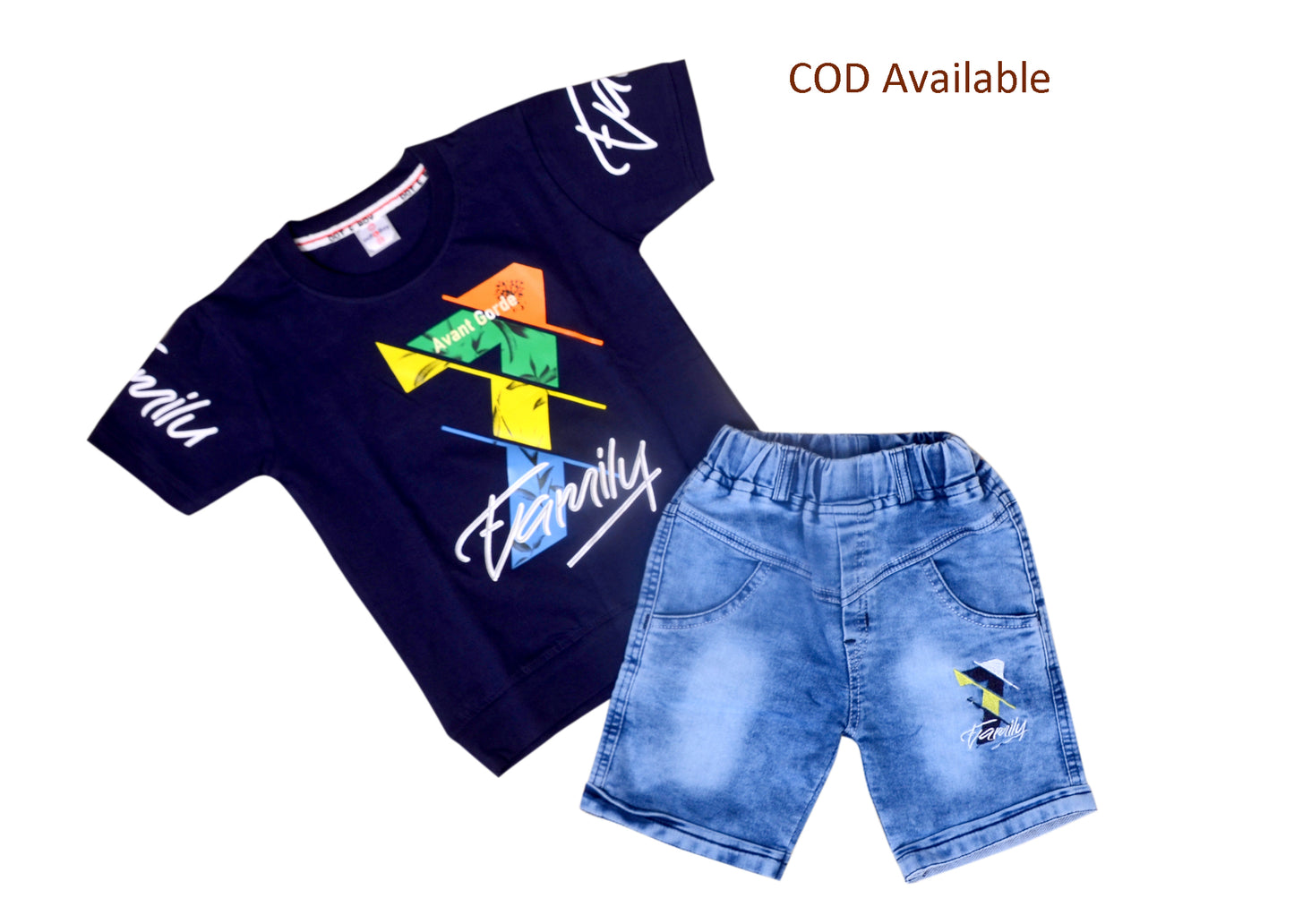 Stylish Clothing Set with Tshirt and Shorts for boys  (SK12_3)